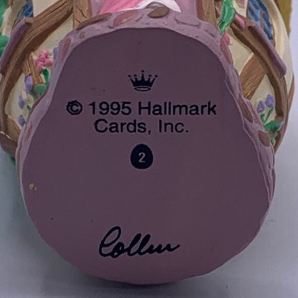 1996 Hallmark Keepsake Easter Ornament Apple Blossom Lane #2 in Box - Picture 7 of 7